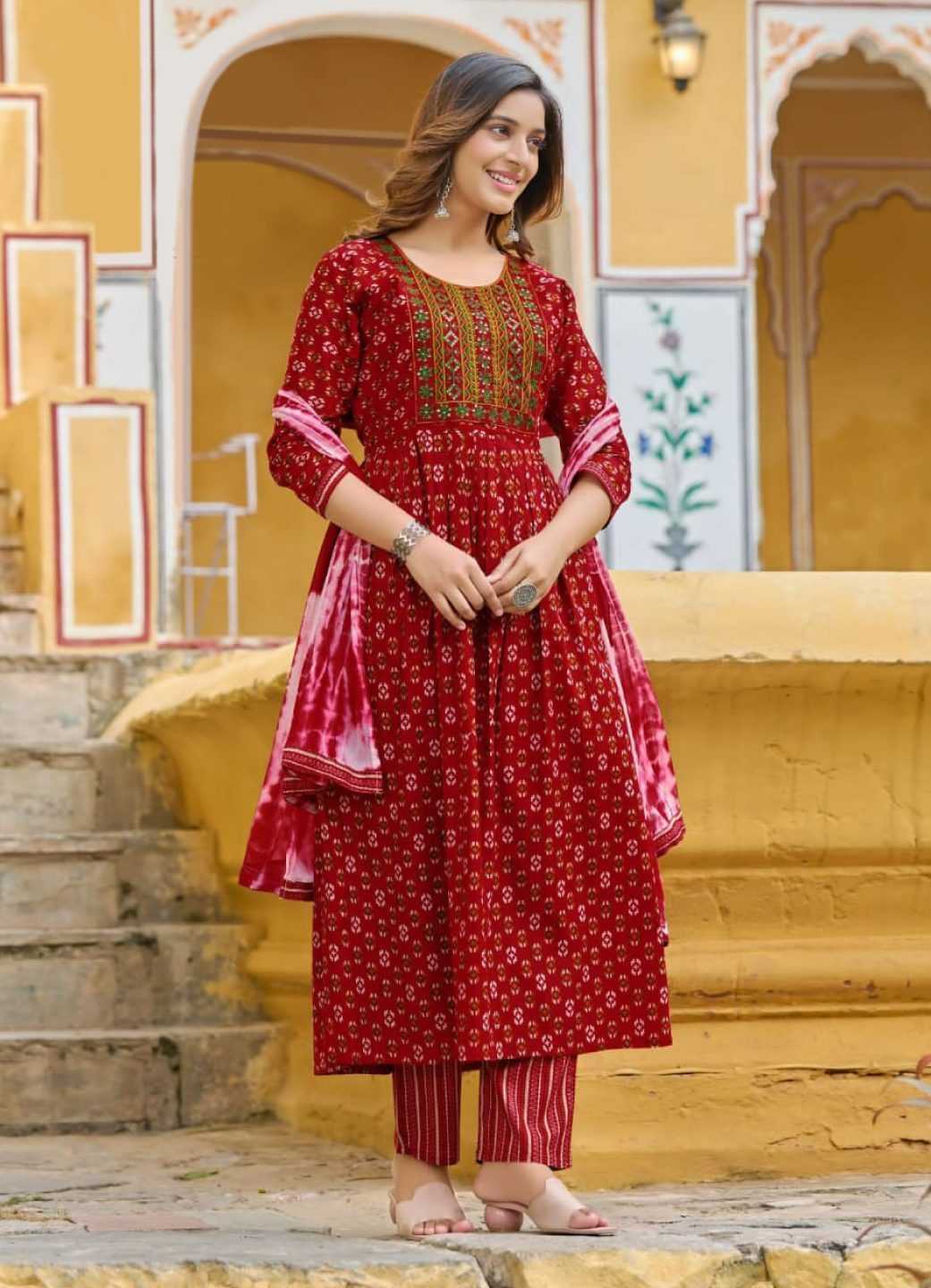 Kurta Sakshi Red PINK 204