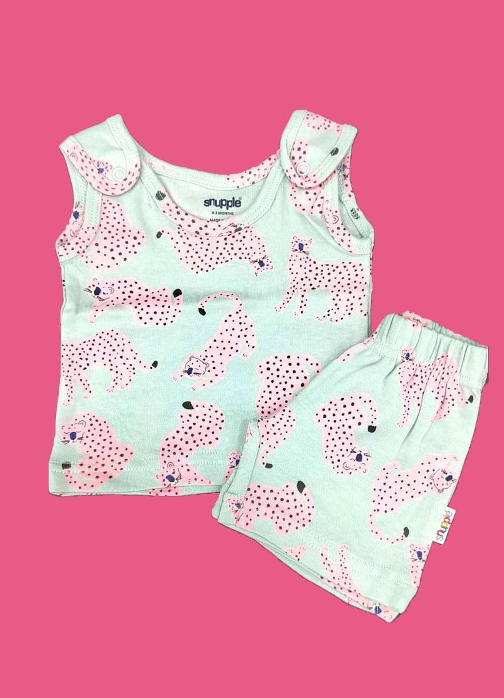INF Animie Short Set Green