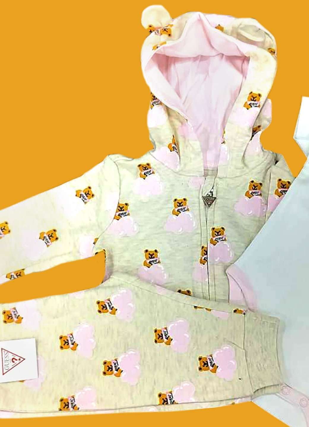 Hoody Full Sleeve Pink
