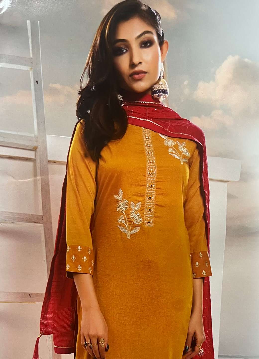 Rangoon Virasat Yellow 3944