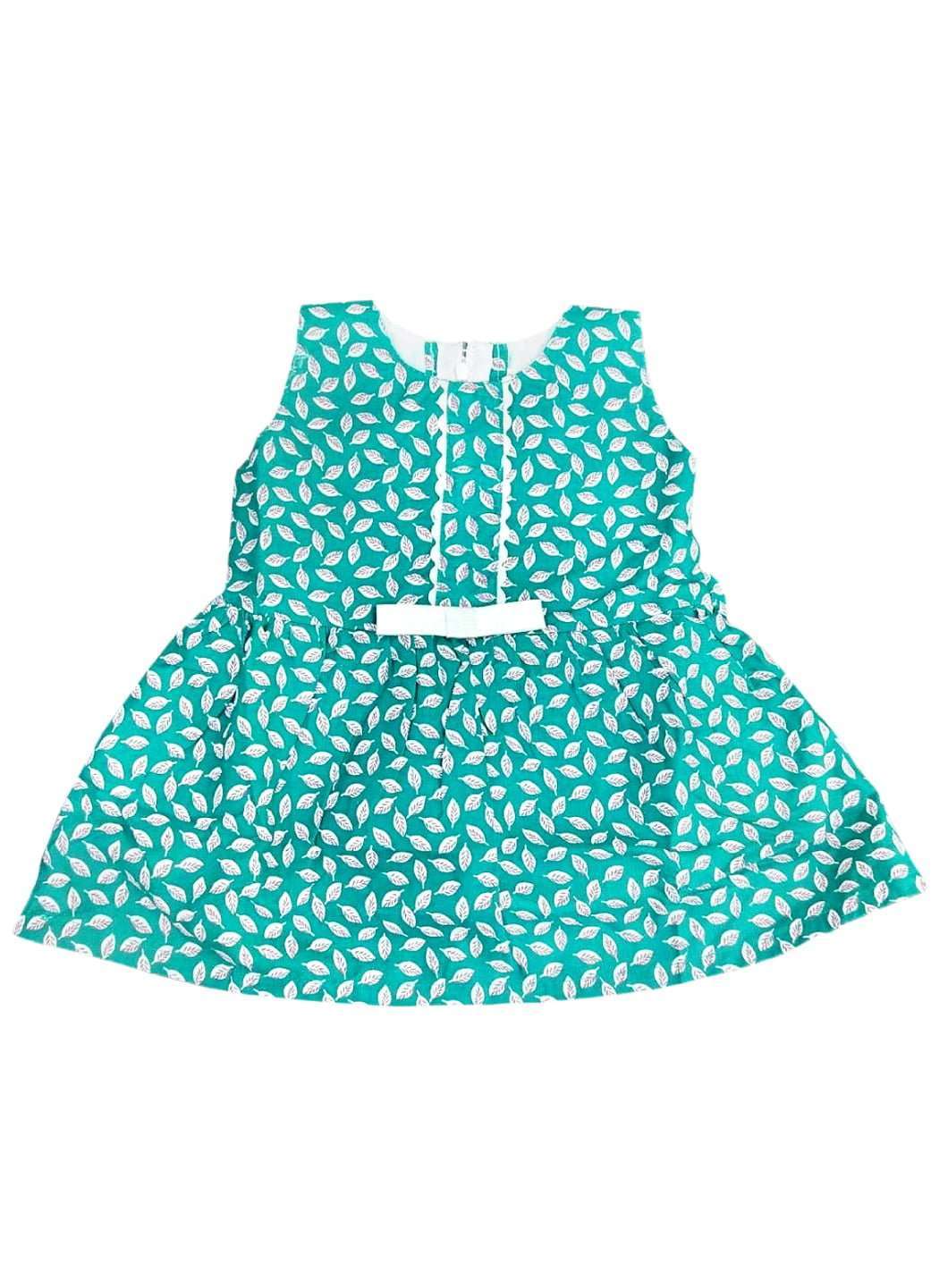 GreenLeafed Cotton Frock