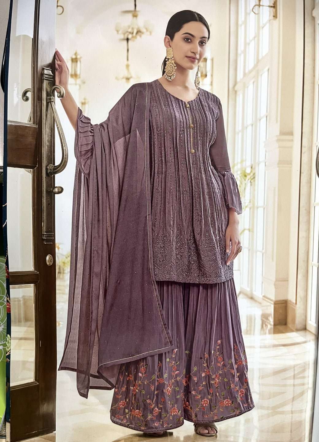 Dress Flora Grey AJRA