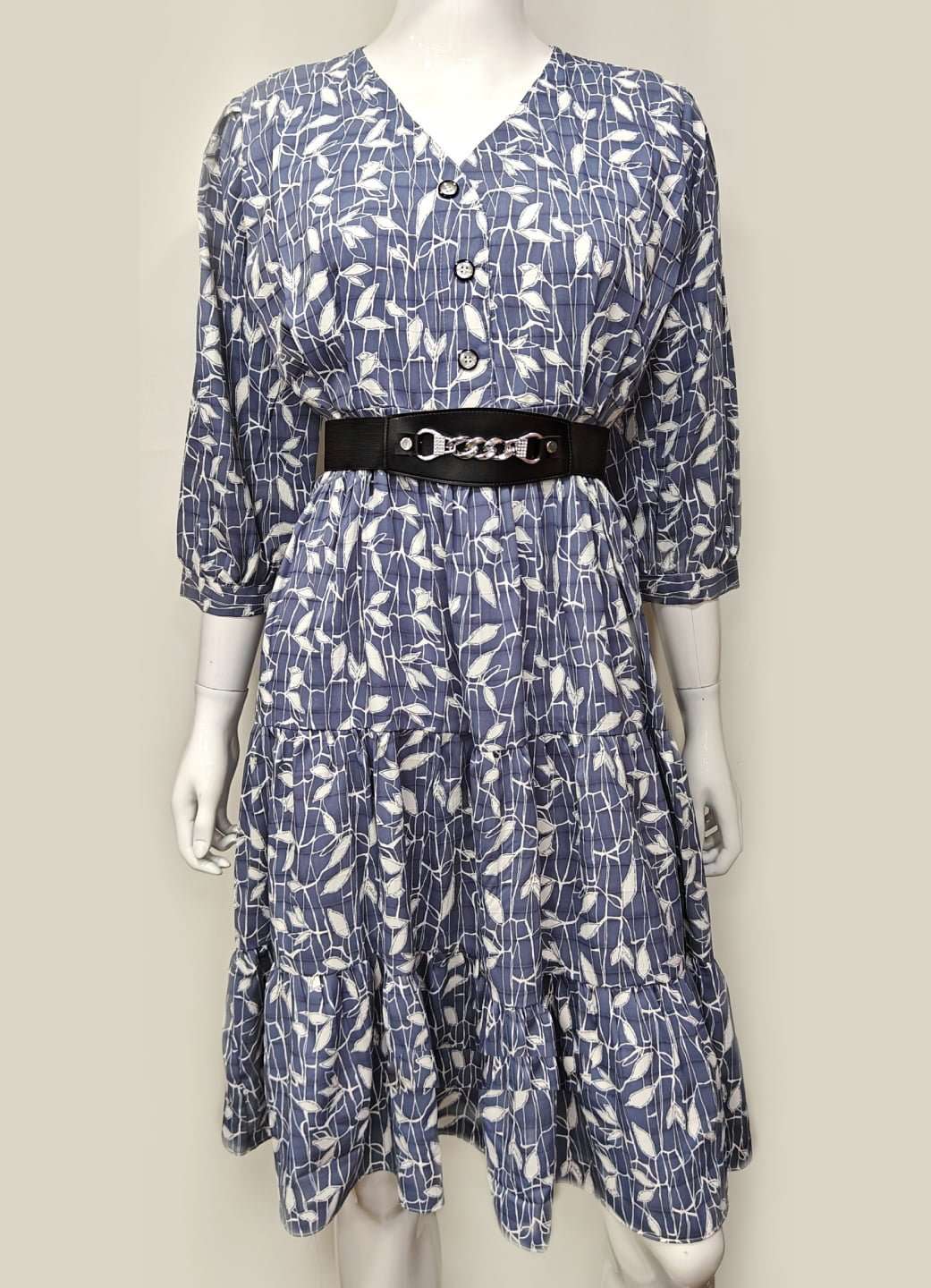 Sleeve Leaf Dress