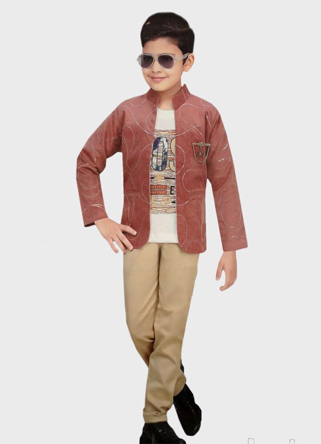 Vaspa PantShirt Brown 5489