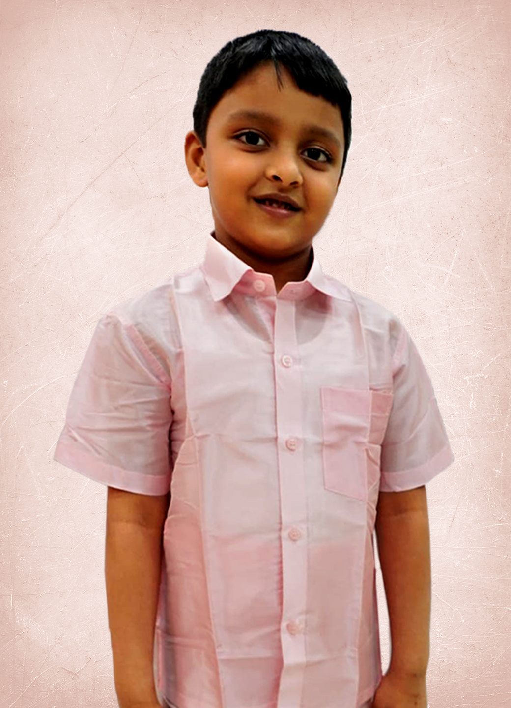 Shirt & Dhoti Pink