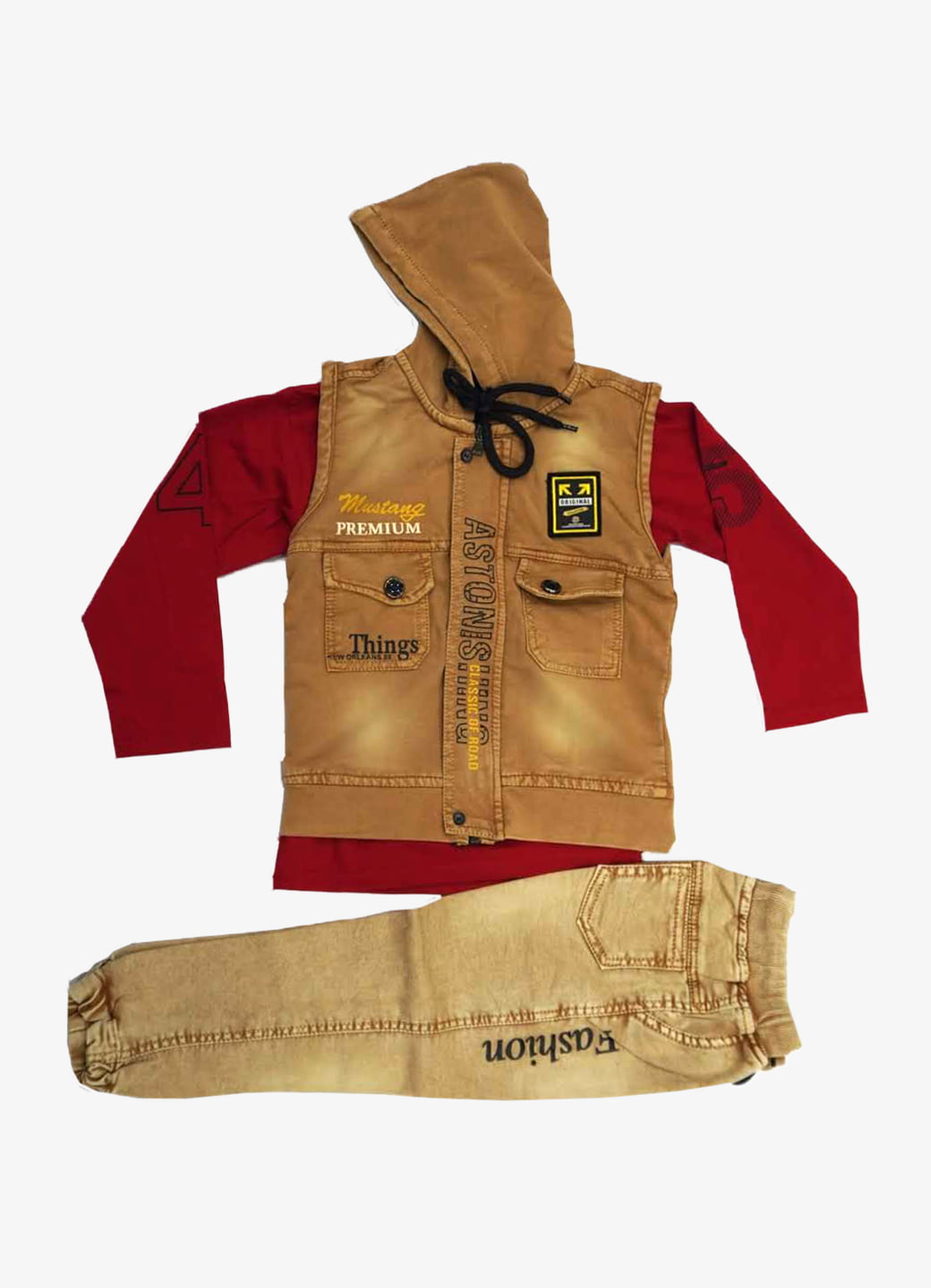 DTiger 8275 Hoody Red