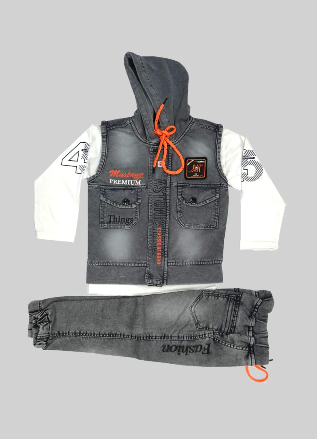 DTiger 8275 Hoody Grey