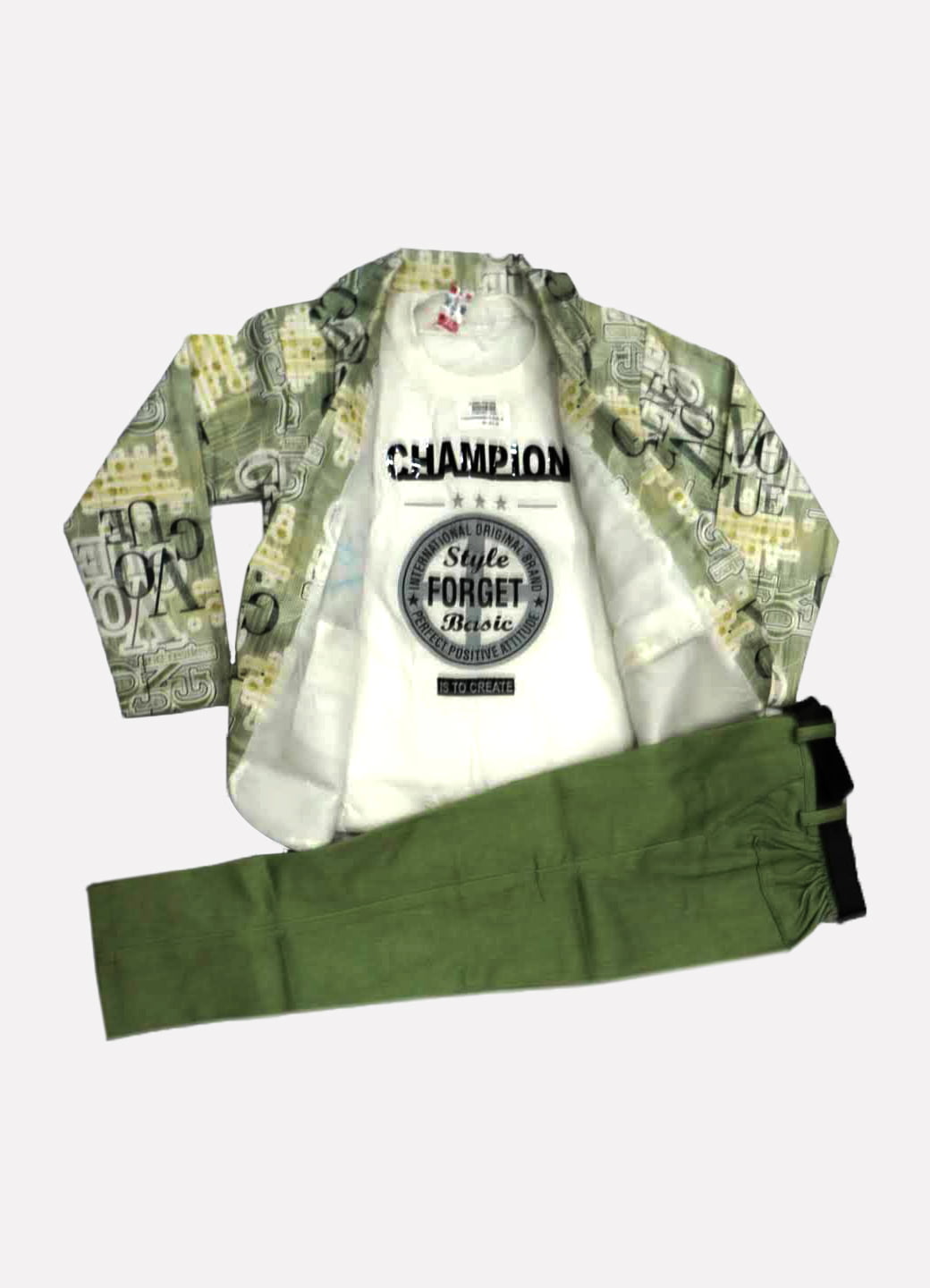 Kids Kampbaba Suit CoatGreen