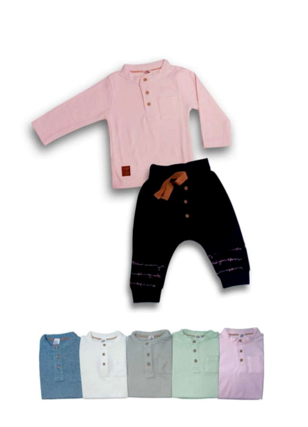 Babies FirstCare T-ShirtPant Set Rose