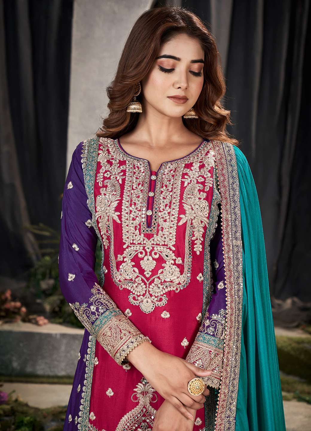 women sharara party wear