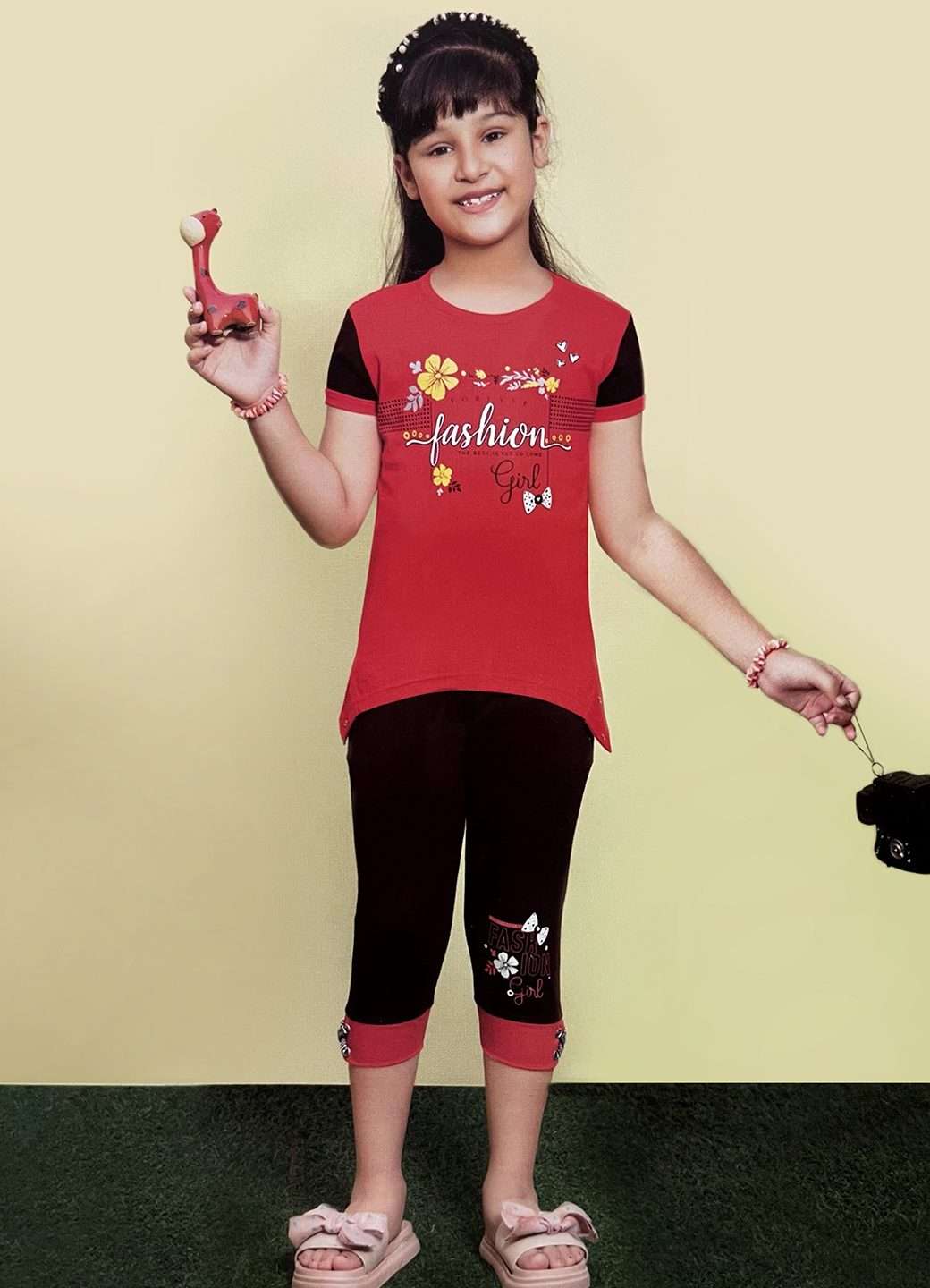 Girls t-shirt and pant set-2