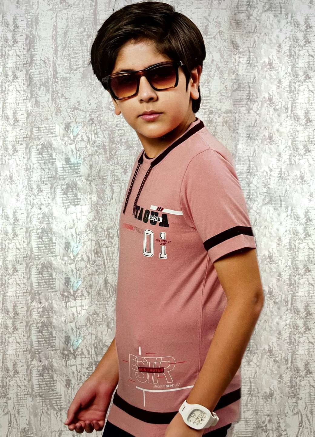 boys t-shirt peach